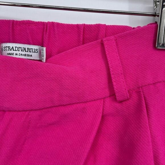 Stradivarius Pink‎ Pleated Shorts Size 0 - Picture 6 of 8